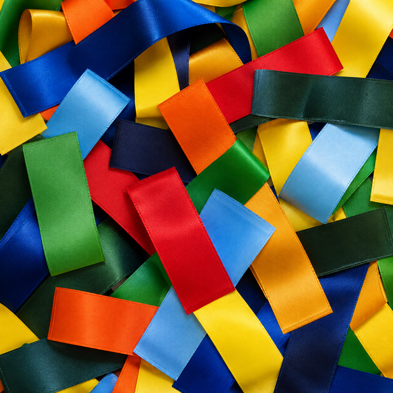Ribbon collage