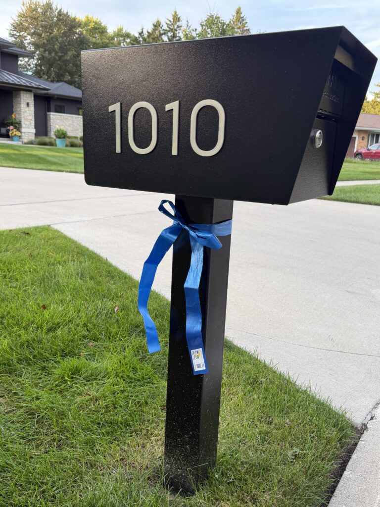 bright midlad blue ribbon